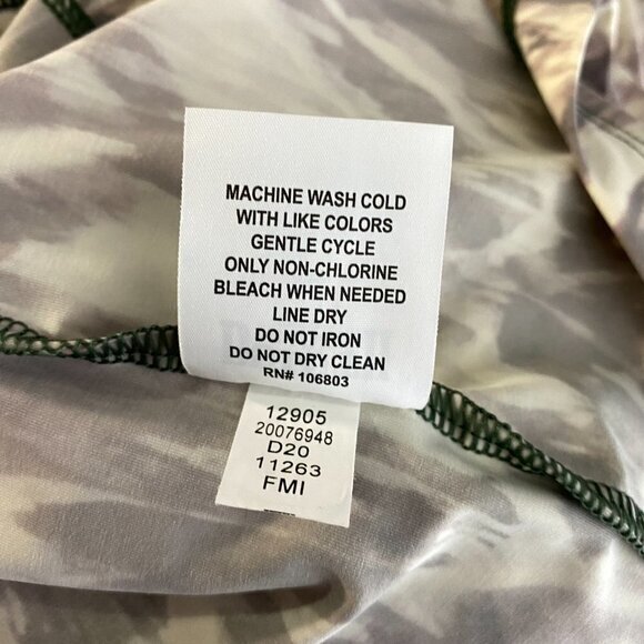 Duluth Suit Up Swim Long Sleeve T-Shirt Top Womens Medium Printed Beach - Picture 6 of 6